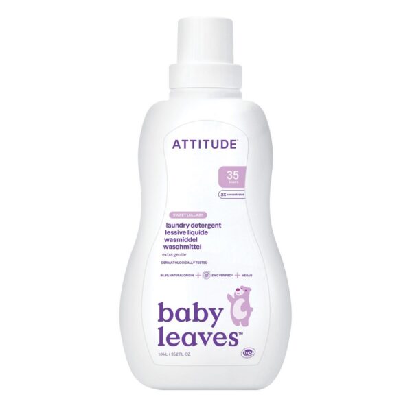 Baby Laundry Detergent - Sweet Lullaby, baby leaves, ATTITUDE