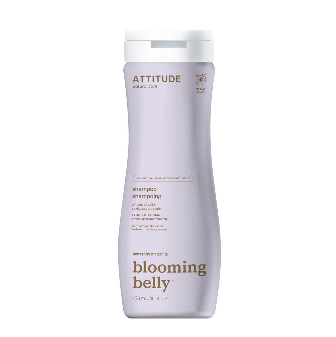 Attitude Blooming belly Schwangerschaftsshampoo – Vanille & Rose