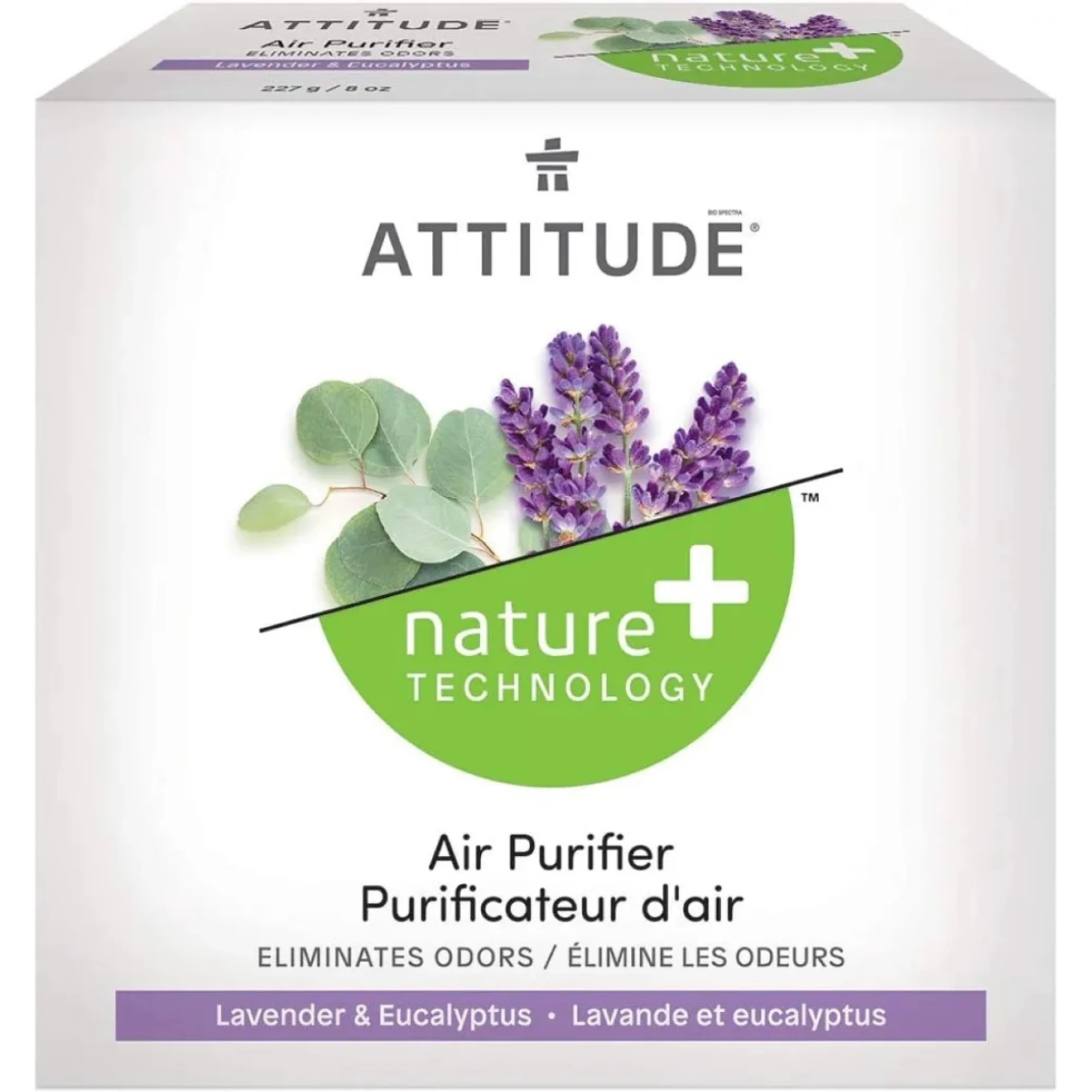 Luftreiniger, Lavendel & Eukalyptus, 227 g, ATTITUDE