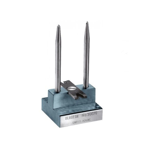 Bergeon 30070 Rollen-Entferner mit zwei Punktionen 0,1 und 0,2 mm