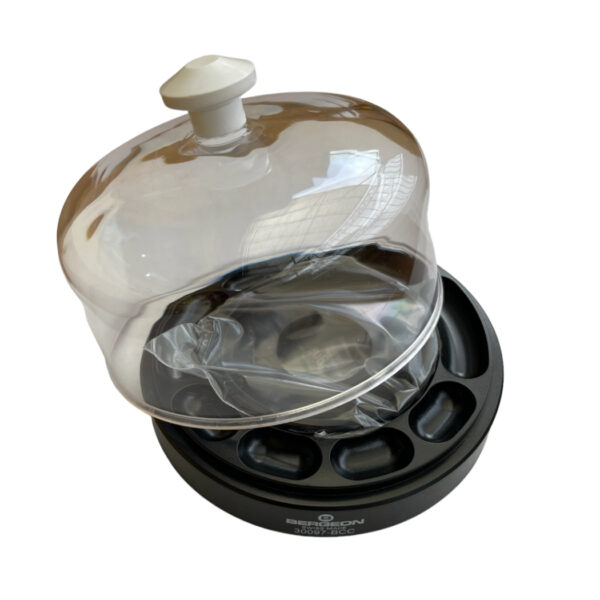 Bergeon 30097-BCC Staubschutzdeckel mit Organizer für Uhrenteile