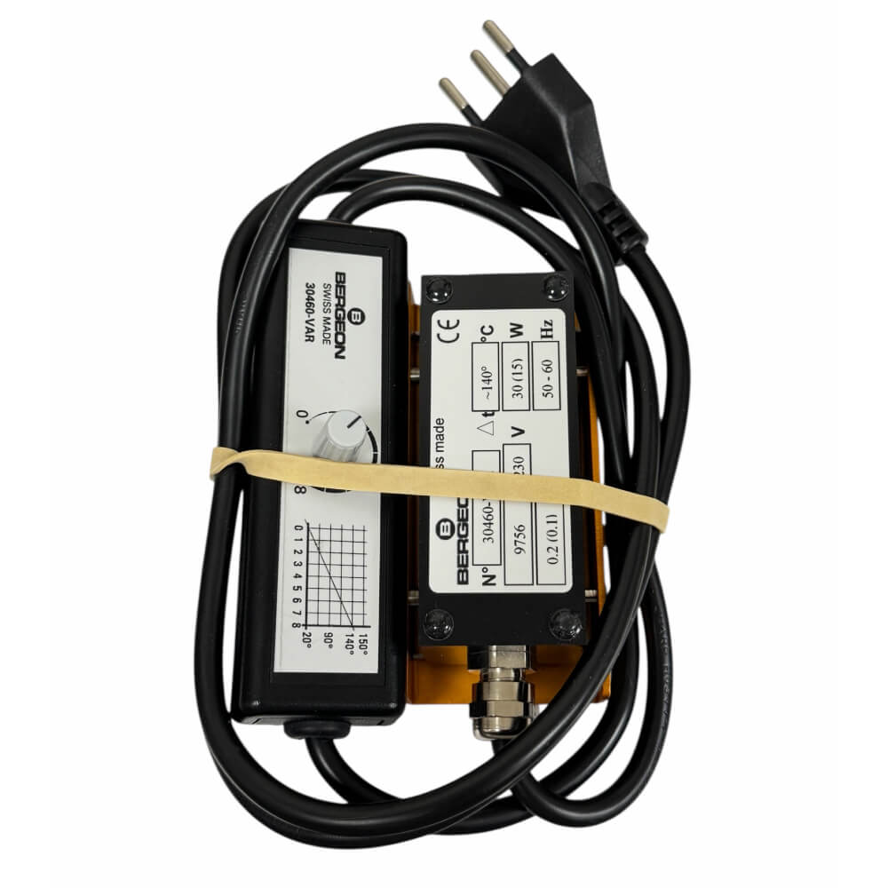 Bergeon 30460-VAR-230 Heizplatte mit Thermostat, Temperaturstellbar 20 - 140 °C - Image 2