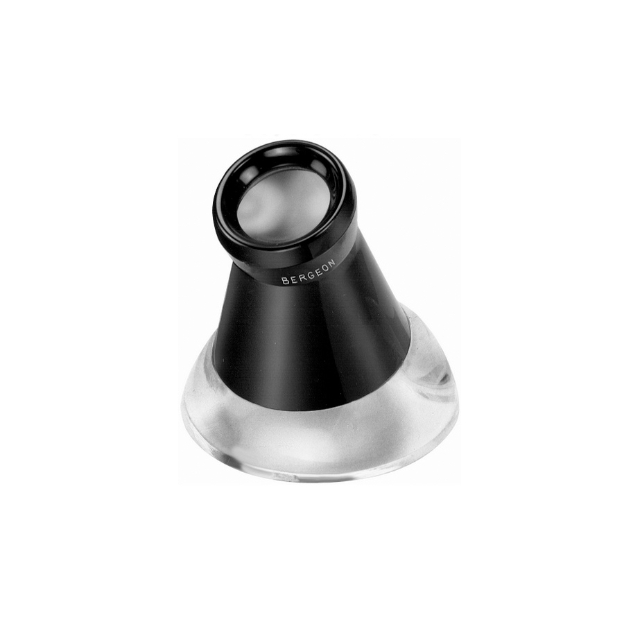 Bergeon 6091 Messloupe Vergrößerung: 5 x. Maße in 2/10 mm