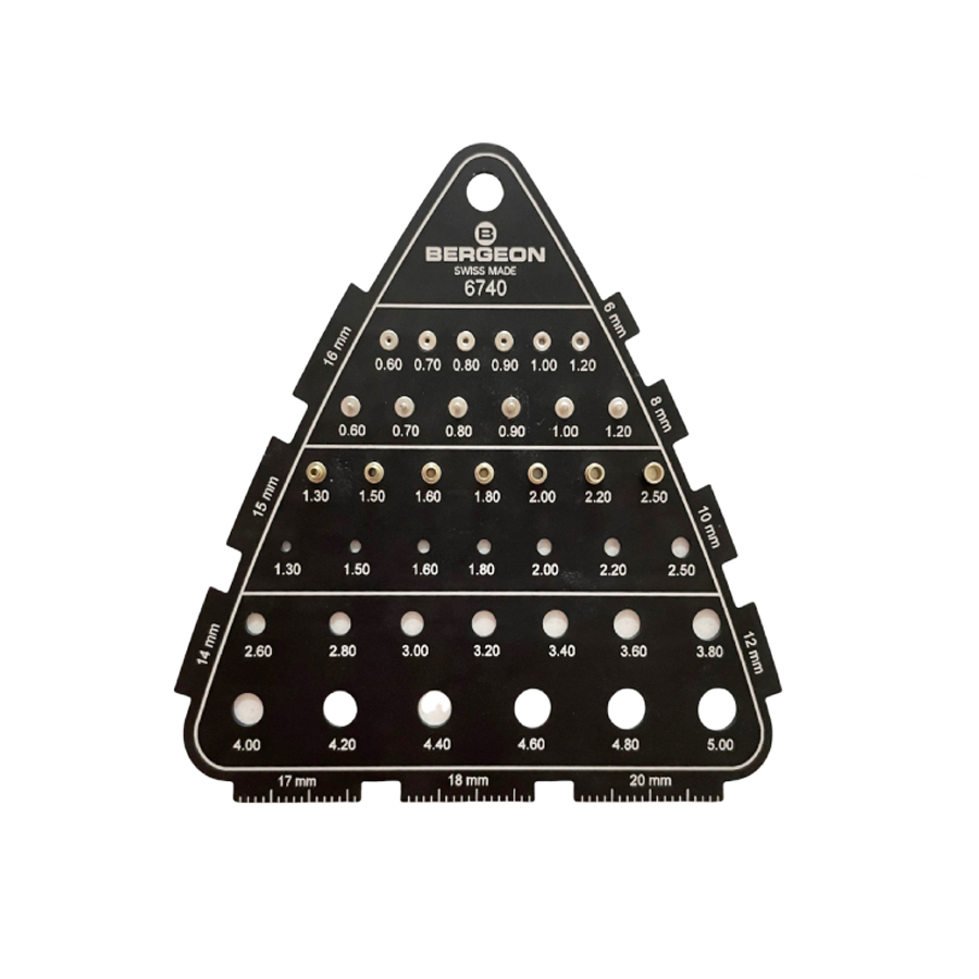 Bergeon 6740 Uhrwerkzeug KronenmessgerÀt