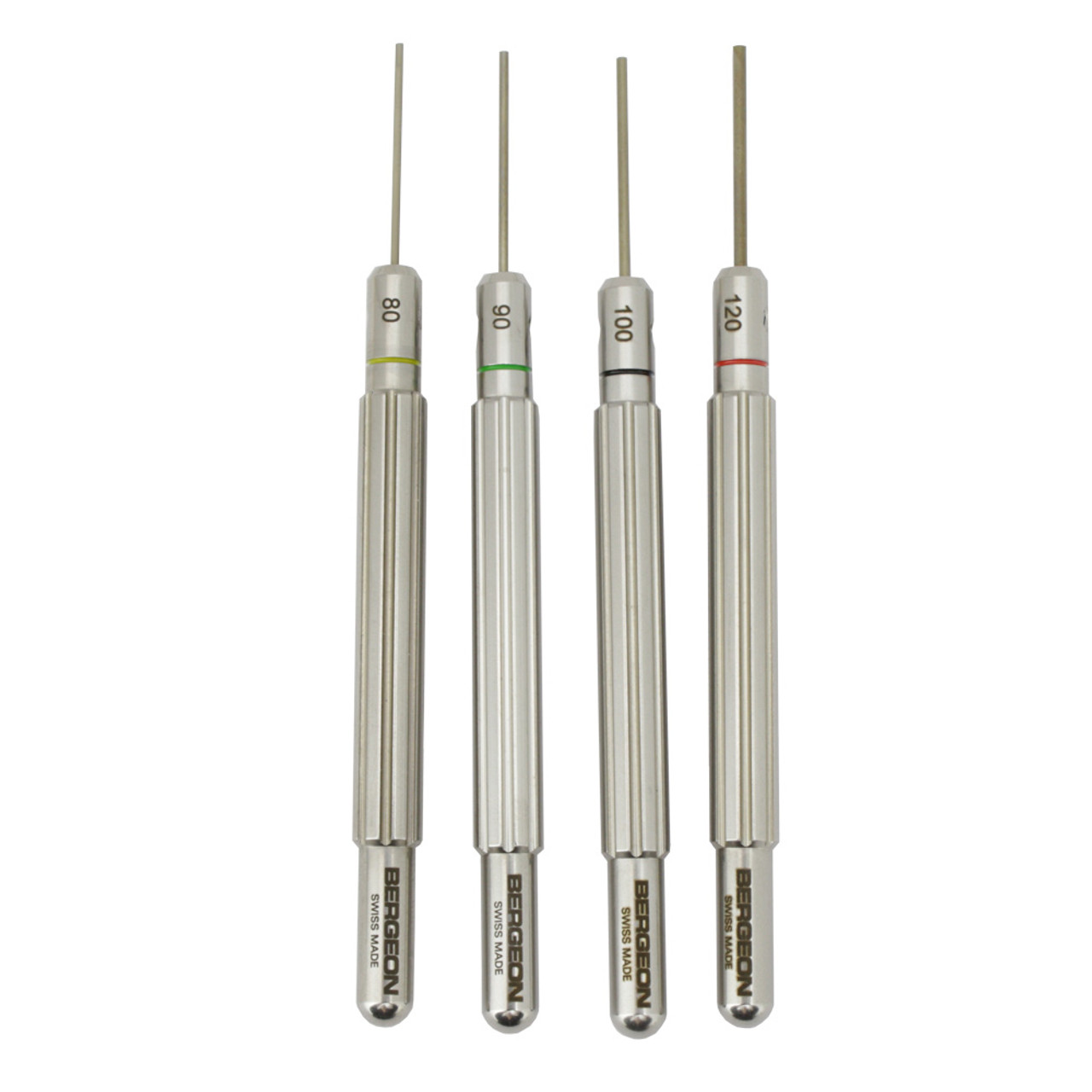 Bergeon 16988-P04 Uhrband/Strap Pin Punches Werkzeugset 4-teilig in Hülle - Image 2