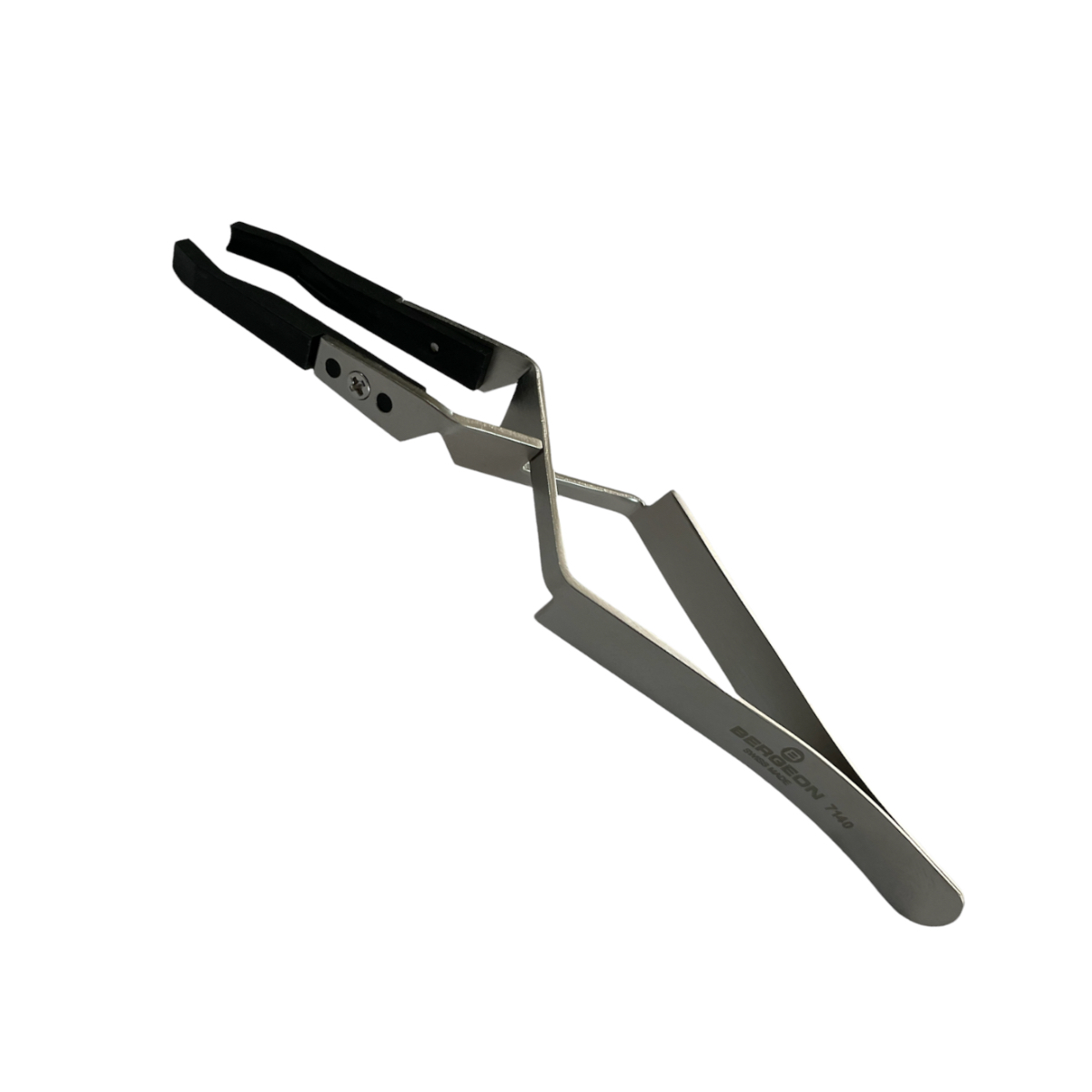 Bergeon 7140 Feineisen mit Kohlefaser-Spitzen für Zifferblätter und Brillanten (120mm)