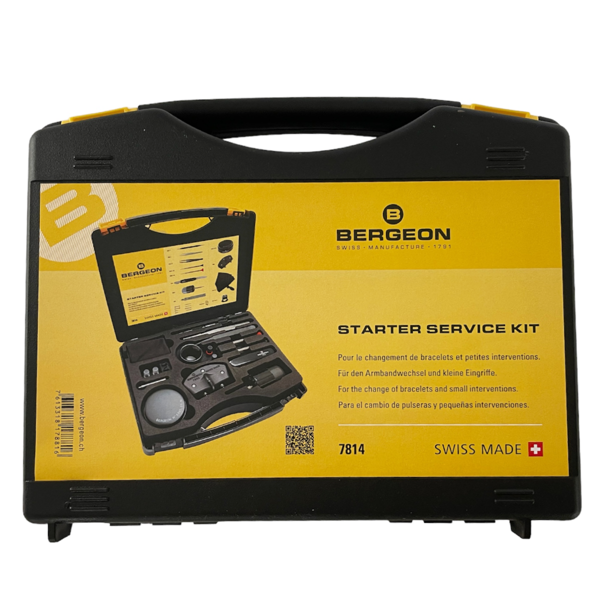 Bergeon 7814 Starter-Service-Set mit 18 Werkzeugen für Uhrmacher - Image 2