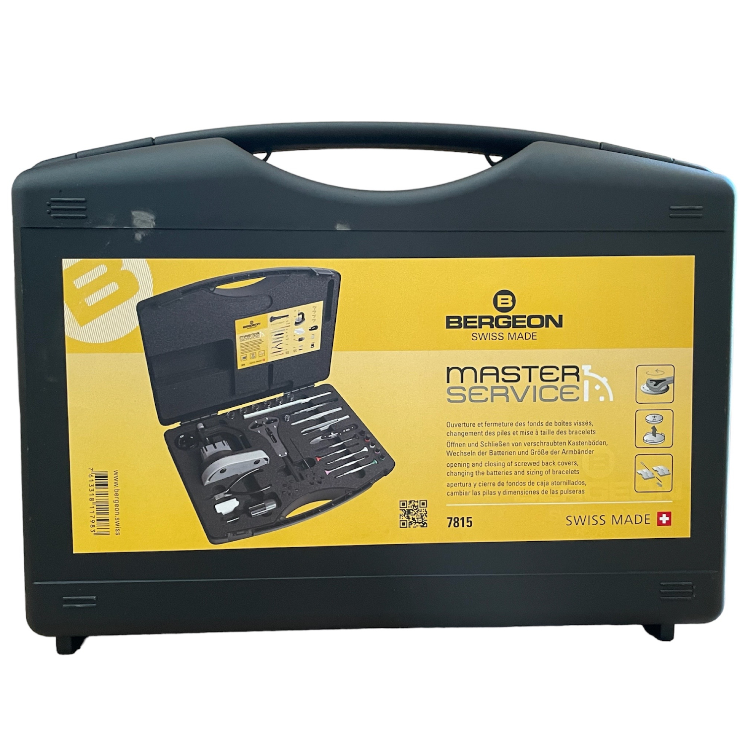Bergeon 7815 Master Service Werkzeugset für Uhrenreparatur - Image 3