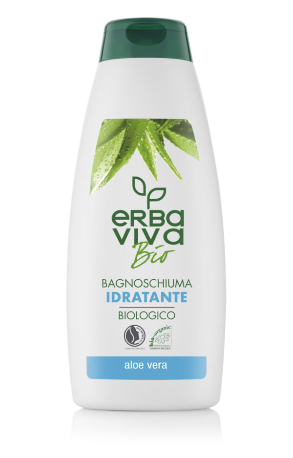 Erba Viva Bio Feuchtigkeitsspendende Duschgel mit Aloe Vera 500 ml