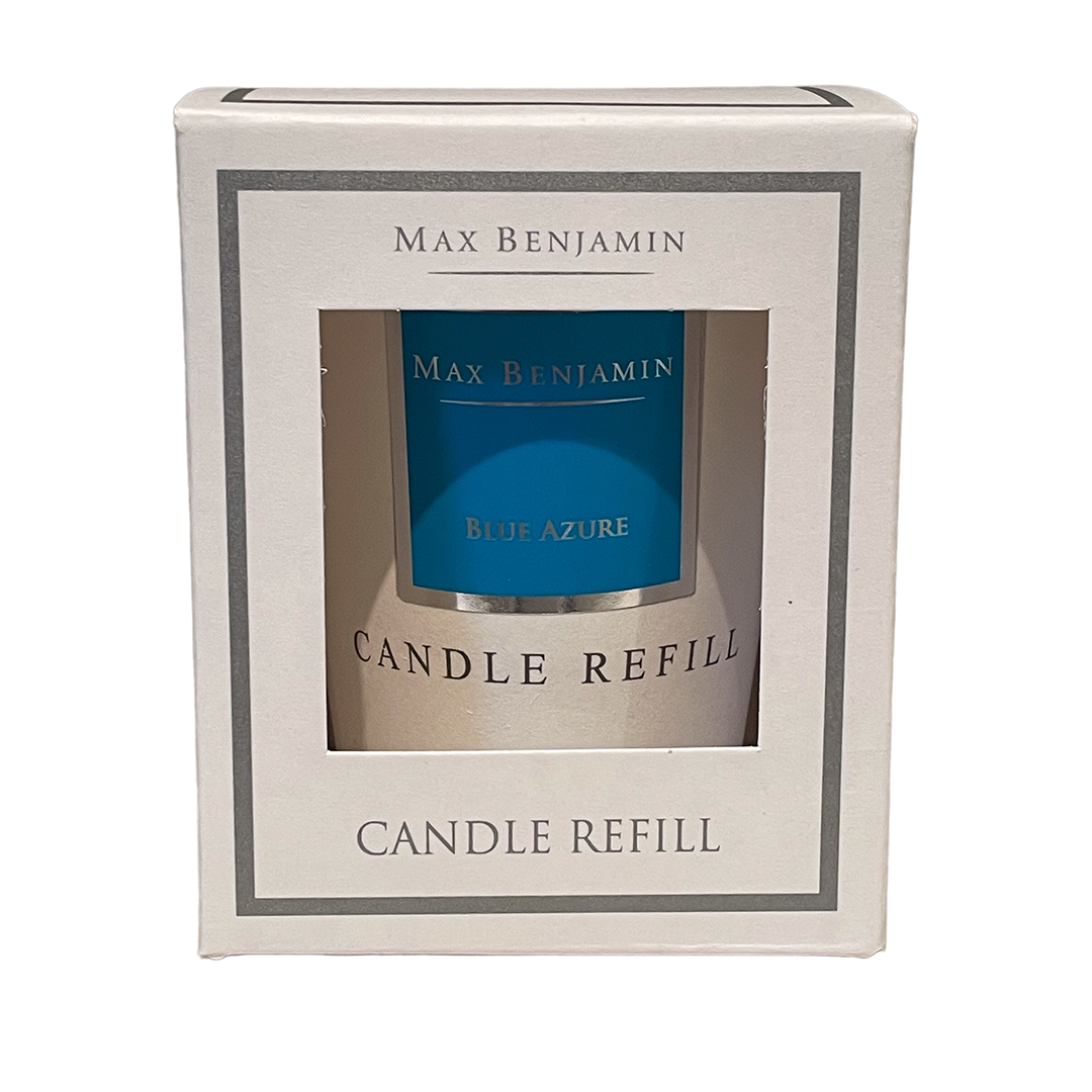Blue Azure Luxury Natürlicher Duftkerzen-Füllung Max Benjamin - Image 3