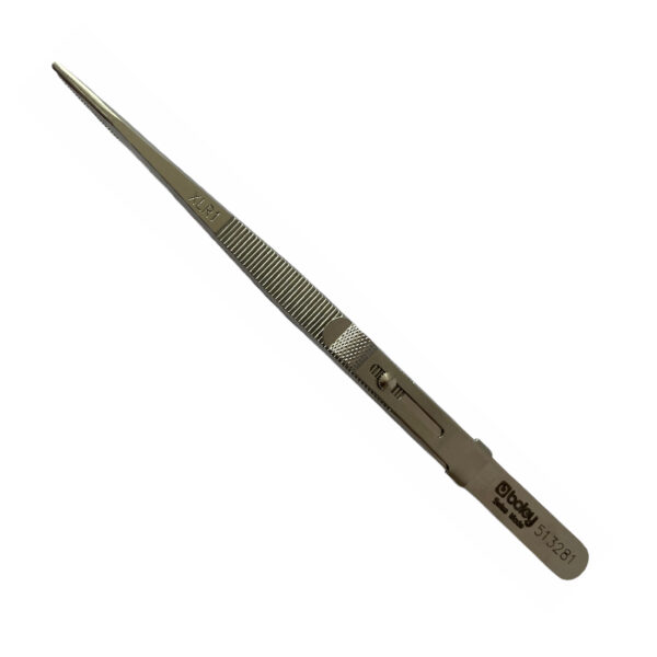 Boley Diamant-Pinzetten aus Edelstahl mit Core, Groove und Verriegelungssystem für Edelsteine