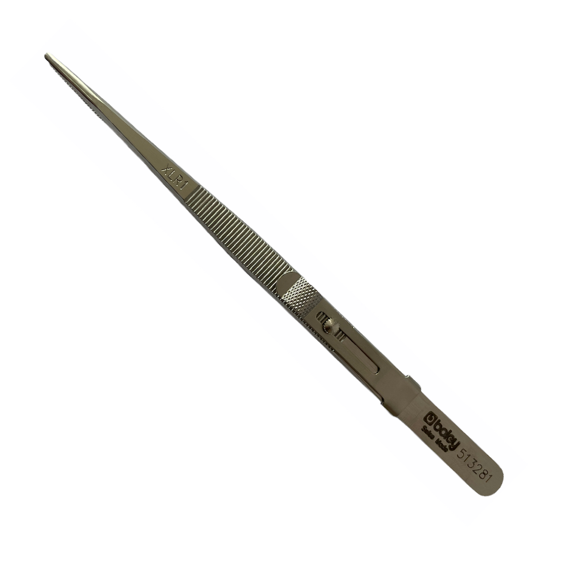 Boley Diamant-Pinzetten aus Edelstahl mit Core, Groove und Verriegelungssystem für Edelsteine