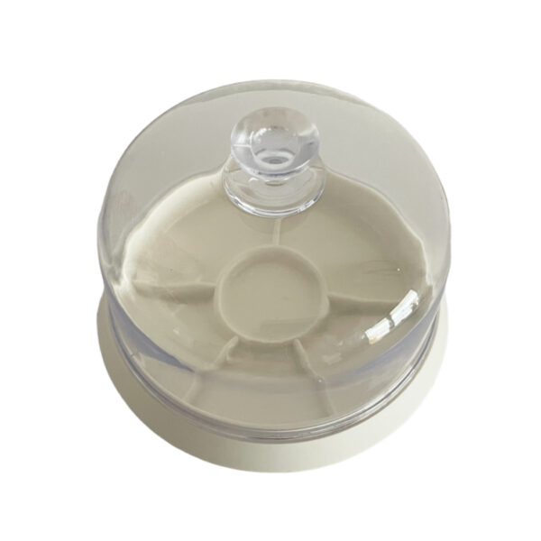 Boley Staubschutzhaube mit Basis für Uhren- und Schlichtwerk-Teile