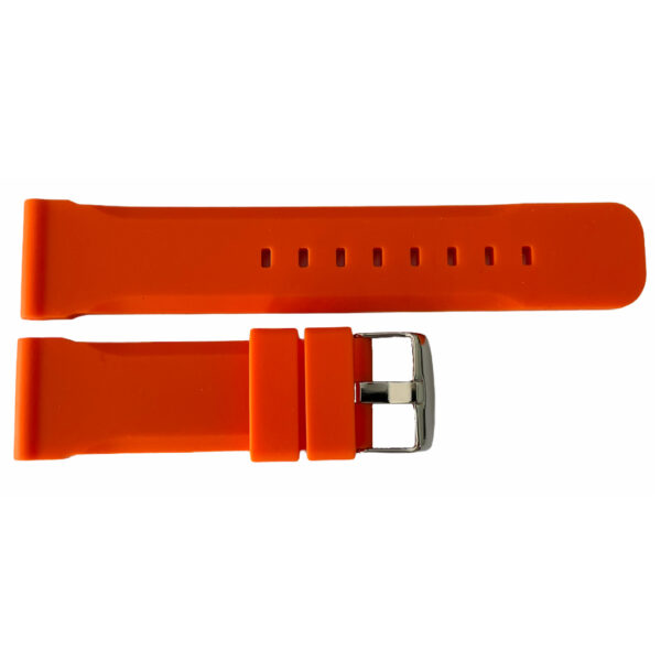 Buzzufy Silikon Orange Chrono Uhrarmband 22mm