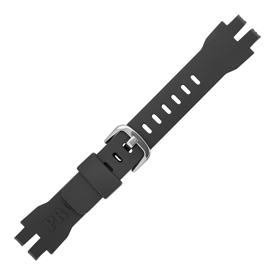 Casio Dunkelgrauer Silikonarmband 10570856 für PRG-330-1A (16 mm) - Image 2