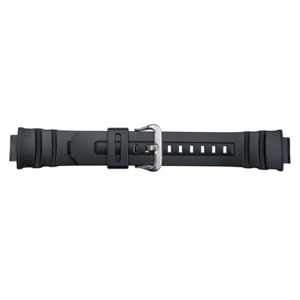 Casio Schwarze Gummiband 16mm für Modelle AW-590-1A, AW-590LE-1A, AW-591-2A, AW-591-4A, AWG-100-1A, AWG-100R-1A, AWG-101-1A, AWG-101F-4A, AWG-101FP-4A und AWG-M100-1A