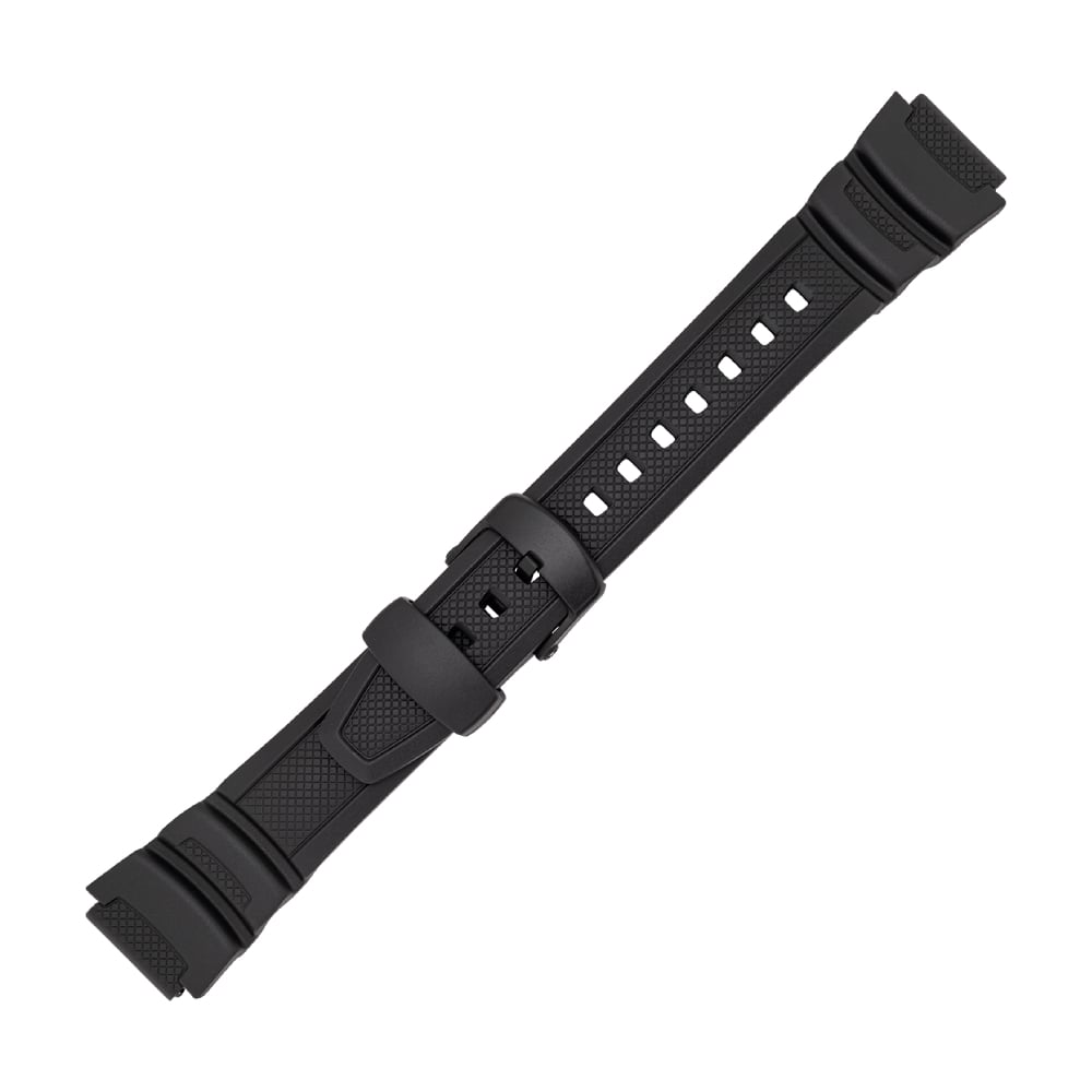 Casio Kunststoff Schwarz Armband 10360831 für WS-210H*, 18 mm