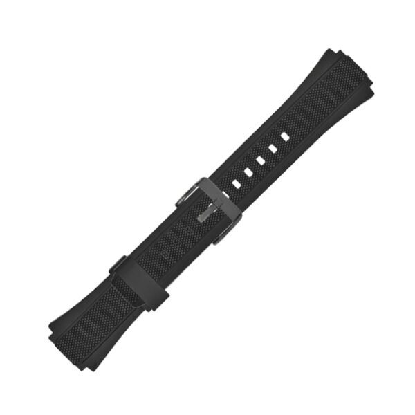 Casio Kunststoff Schwarz Armband 10366009 für EFA-131PB-1AV, EFA-131PB-1AVEF, EFA-131RBSP-1