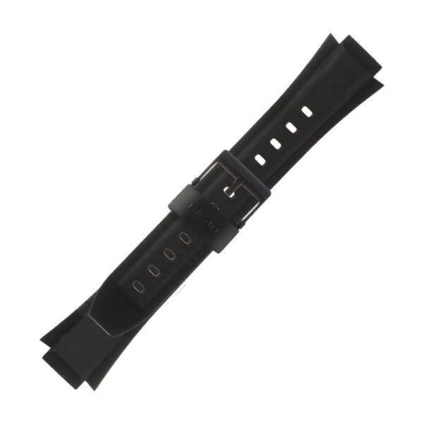 Casio Kunststoff Schwarz Armband 10572288 für LX-610, MW-600, 15 mm