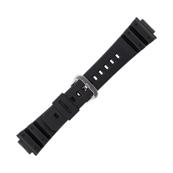 Casio Kunststoff Schwarz Armband 71604349 für DW-660, DW-5300, DW-5900C, DW-6200, 16 mm