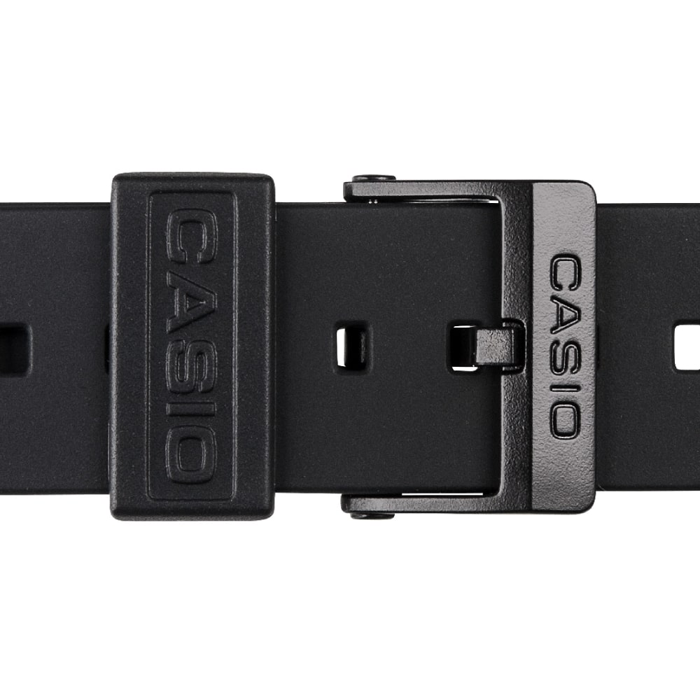 Casio Kunststoff Schwarz Armband 71604416 für MQ-24 MQ-58, MQ-104, 16 mm - Image 2