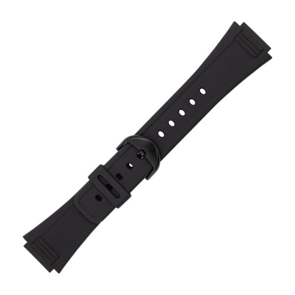Casio Kunststoff Schwarz Armband 71607394 für DW-6900, DW-8700, G-6900, GW-6900, 16 mm