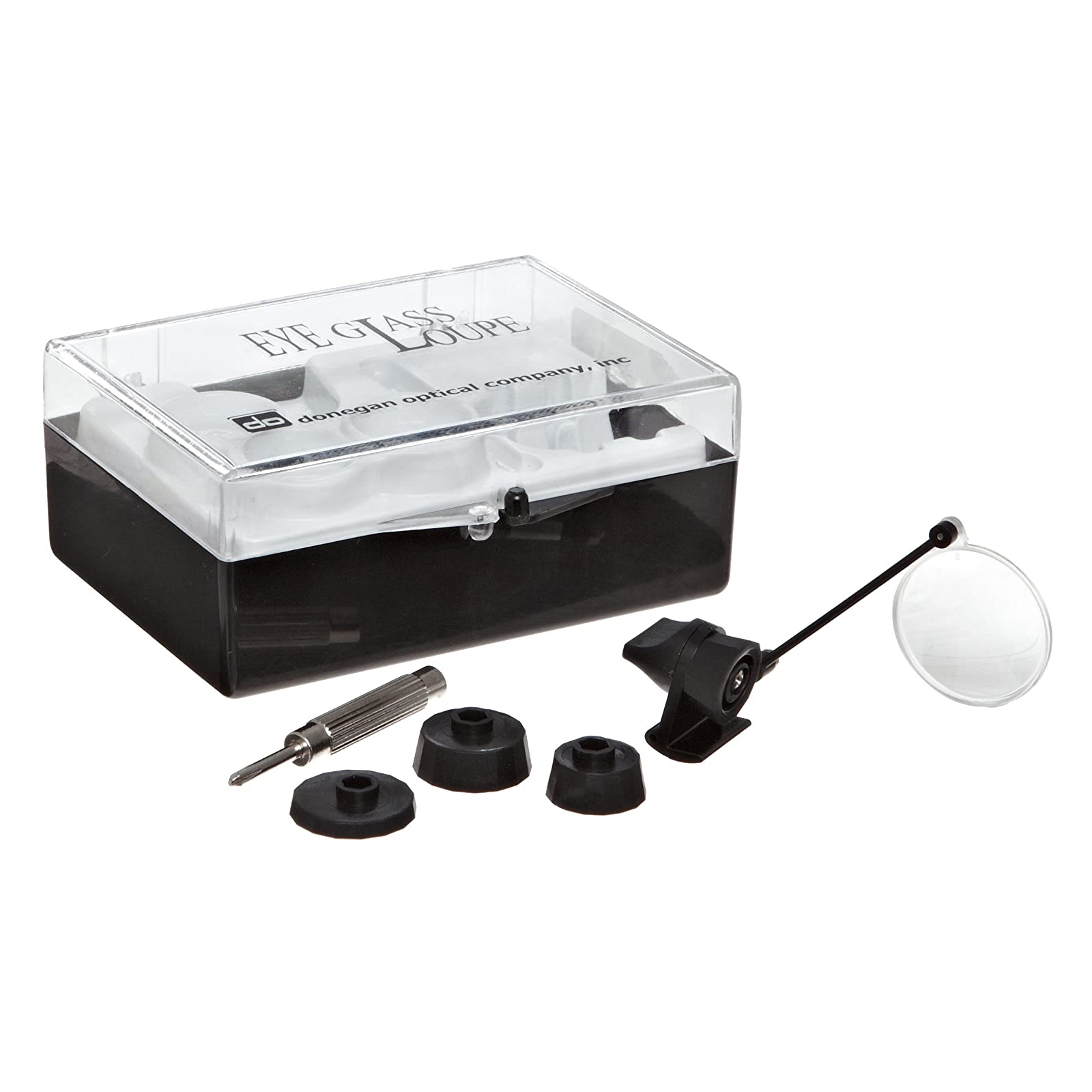 Optivisor Donegan ELS 2 1/2 Augenloupe Kit – Vergrößerung 4.0x