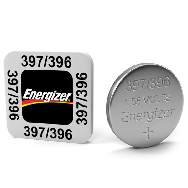 Energizer 397/396 SR59 / SR726SW Uhrbatterien mit Silberoxid