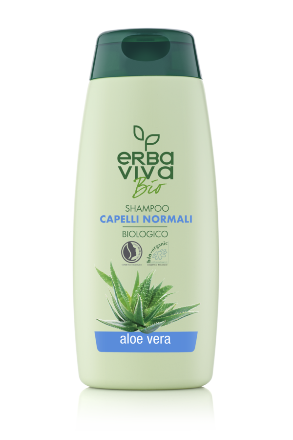 Erba Viva Bio Shampoo für Normalhaar – mit Aloe Vera