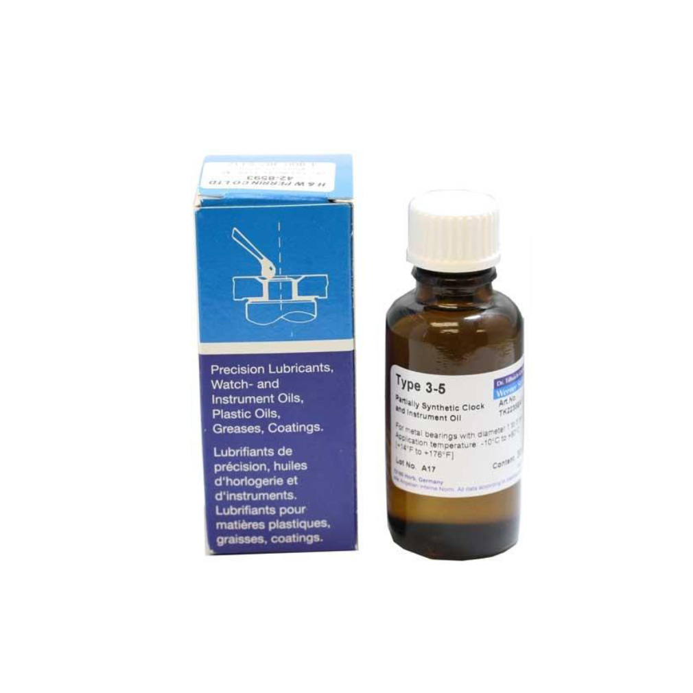 Etsyntha Uhrenol Nr. 3-5 synthetisches Öl für Uhren, Wanduhren, Pendeluhren, 20ml