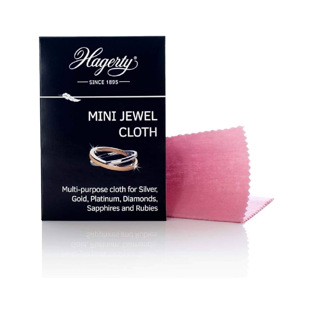 Hagerty A100699 Silber- und Goldstoff Mini 9 x 12 cm