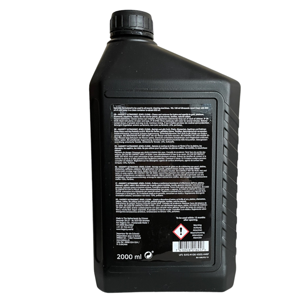 Hagerty Ultraschall Edelsteinreiniger 2 Liter - Image 2