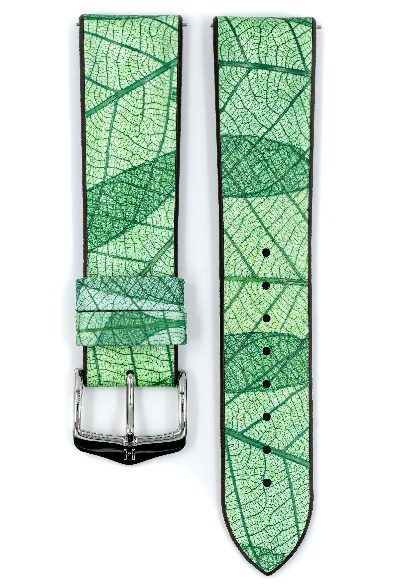 Hirsch Blattgrün Armband 20 mm 0921046040-2-20 - Image 2