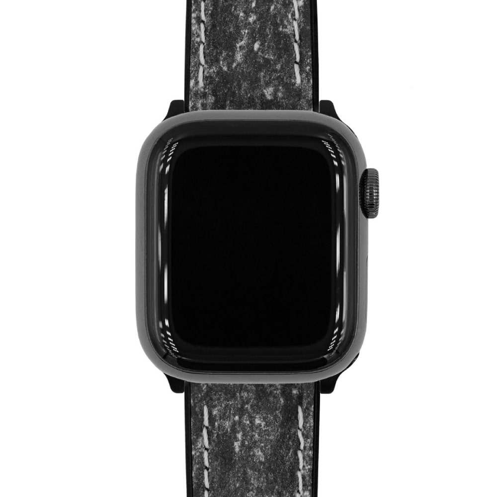 Hirsch Stone L dunkelgrauer Lederarmband, 21 mm, 0925044050-5-21 - Image 6