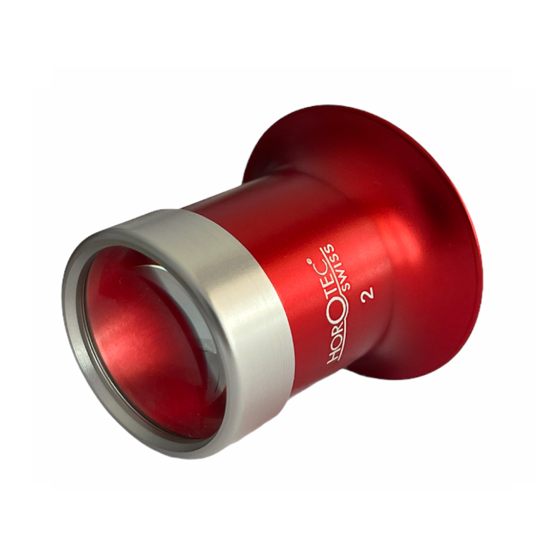 Horotec MSA 00.031-2 Brillengestelllupe in Rotel Aluminium mit Verschraubter Ringen x5 - Image 2