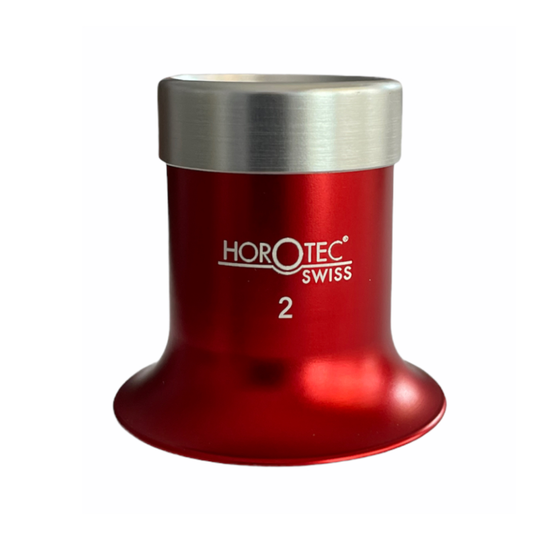 Horotec MSA 00.031-2 Brillengestelllupe in Rotel Aluminium mit Verschraubter Ringen x5