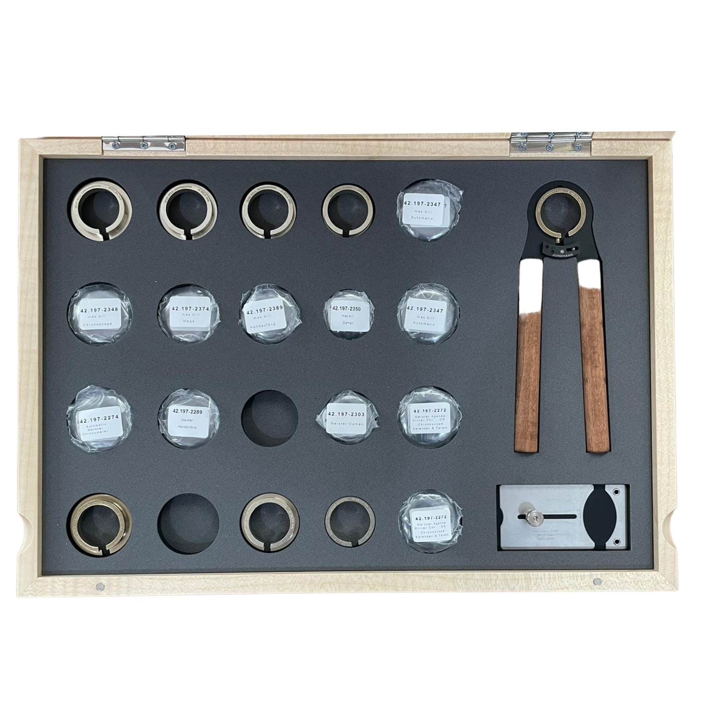 Junghans Professional Glas-Grifferset Meister und Max-Bill, Ref.: 428/1611.00 - Image 2