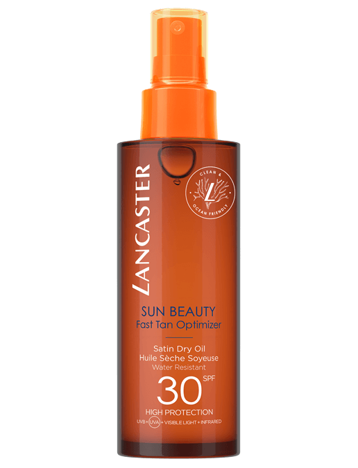LANCASTER Sun Beauty Fast Tan Optimizer Satin Dry Oil SPF30 150 ml