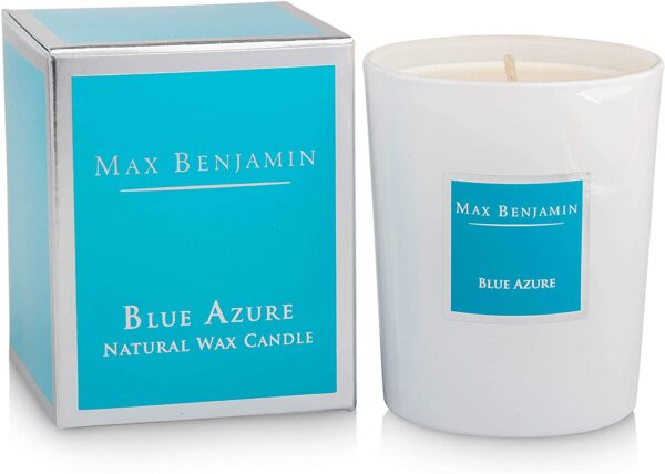 Max Benjamin Blue Azure Natürliche Kerze