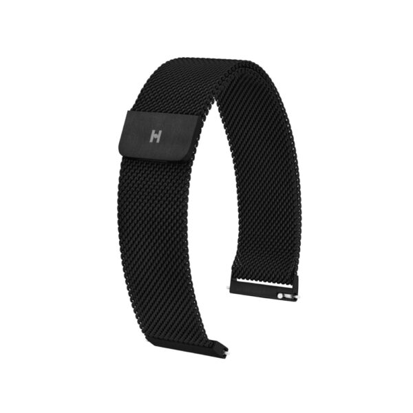 Milanaise Schwarz Armband für Smart und Klassische Uhren, 22mm, 30161450-5-22