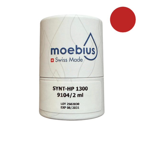 Moebius 9104 1300 Synthetisches HP Öl Mechanische Uhren, Rot, NEUE Verpackung