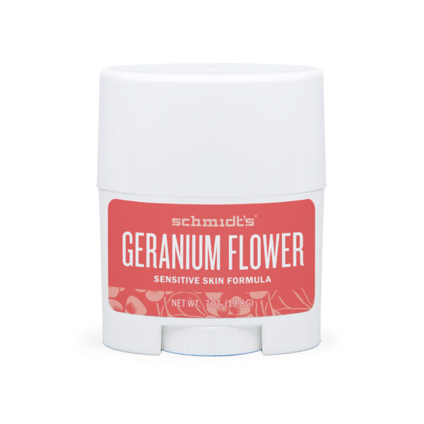 Natürliches Deodorant mit Geraniumblüten von Schmidt's Naturals