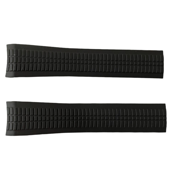 Neuer schwarzer Gummiband für Patek Philippe 5167