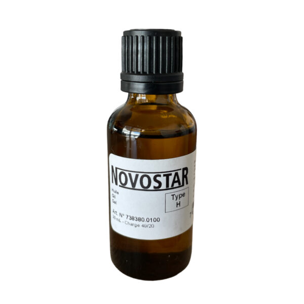 Novostar Öl Typ H, für Zierwerk und Präzisionsuhrmacher 30 ml