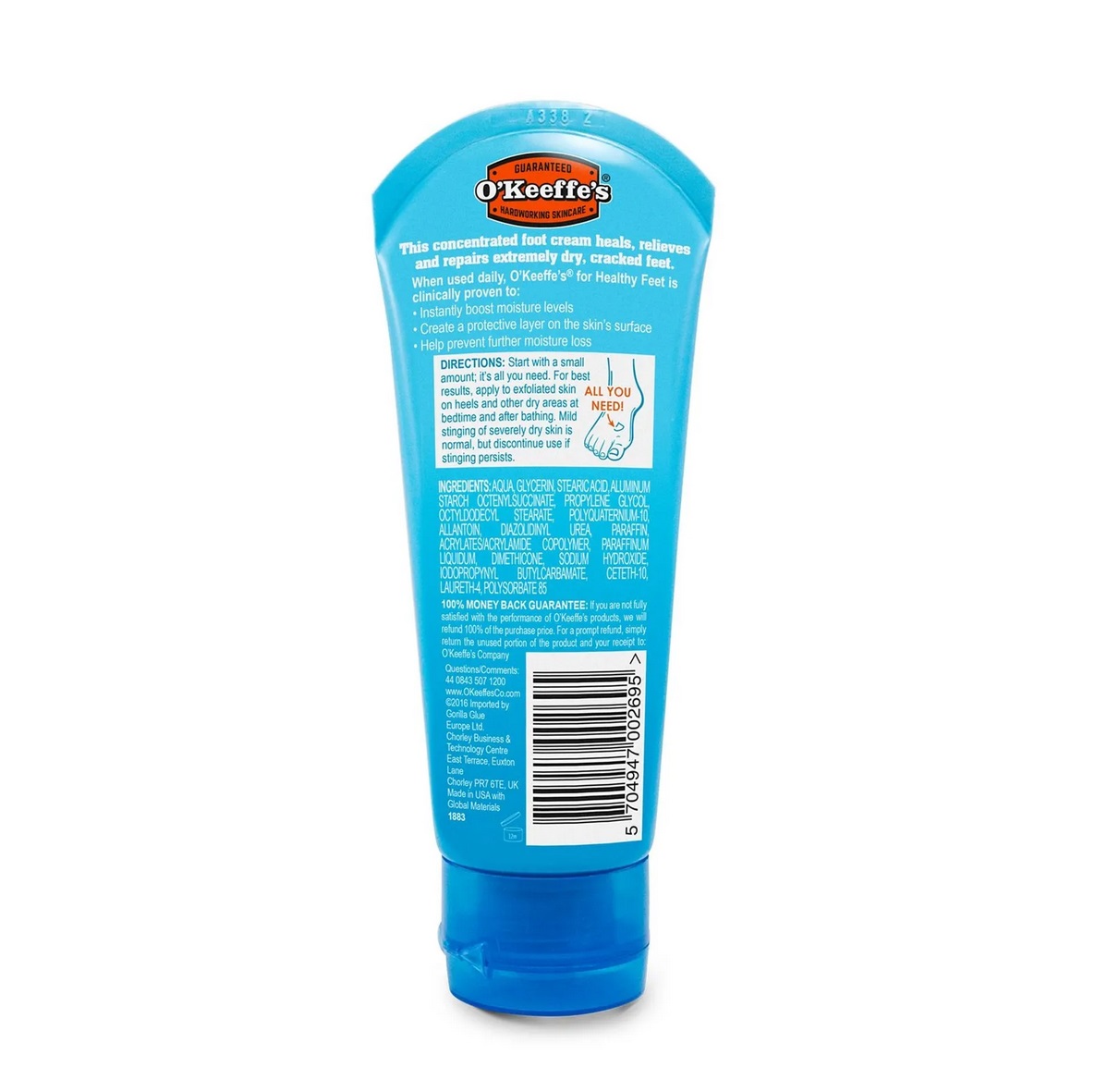 O’Keeffe’s Healthy Feet Creme, Für Extrem Trockene, Rissige Füße - Image 3
