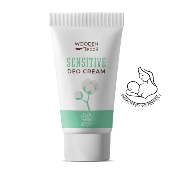 Bio Deo Creme Sensitive von Wooden Spoon, Organischer Deodorant