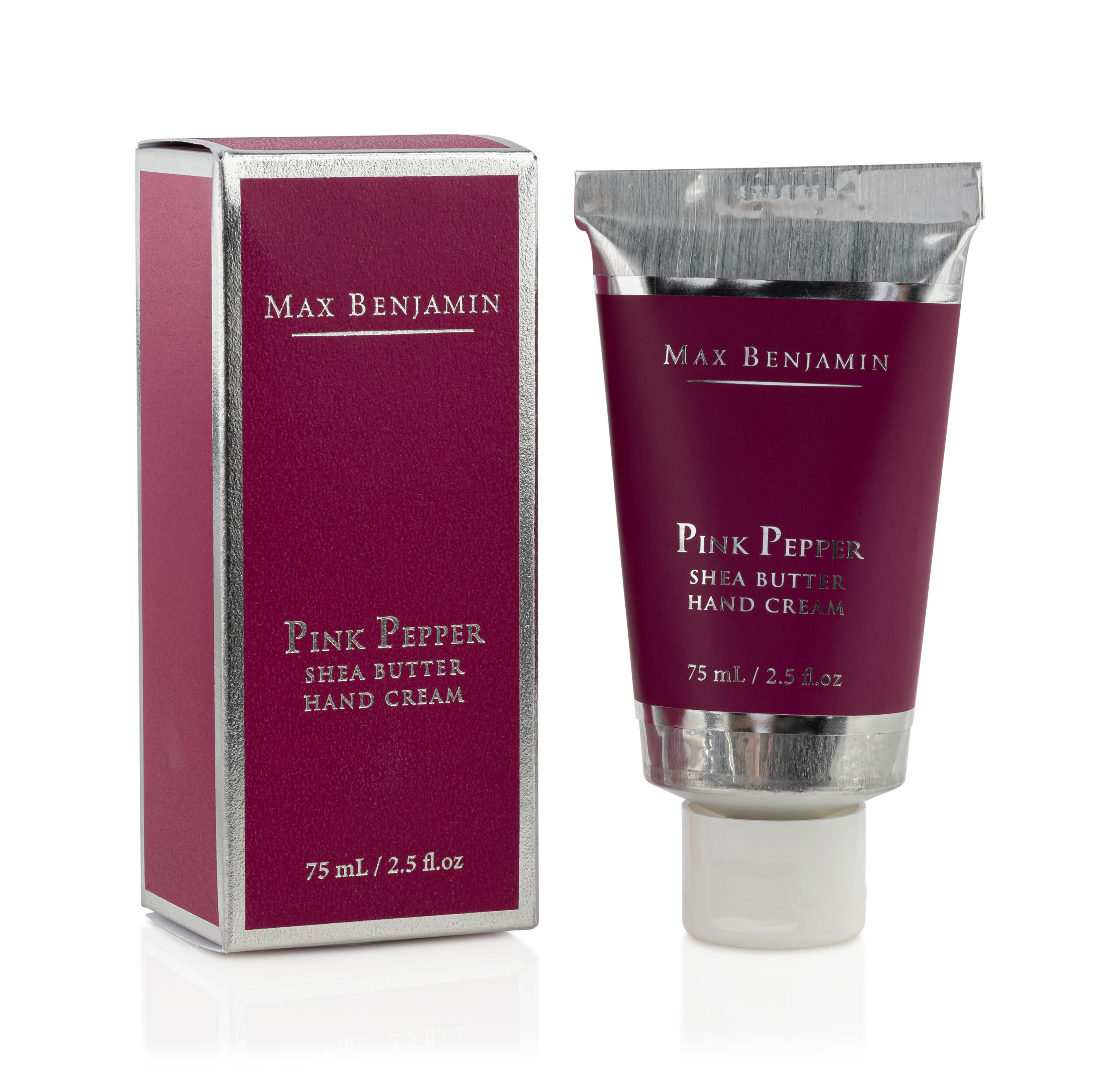 Natürliche Handcreme Pink Pfeffer Max Benjamin