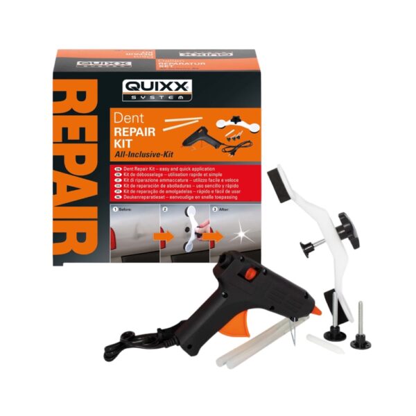 QUIXX Dellenreparaturset mit Brücken-Ziehen und Heißkleber