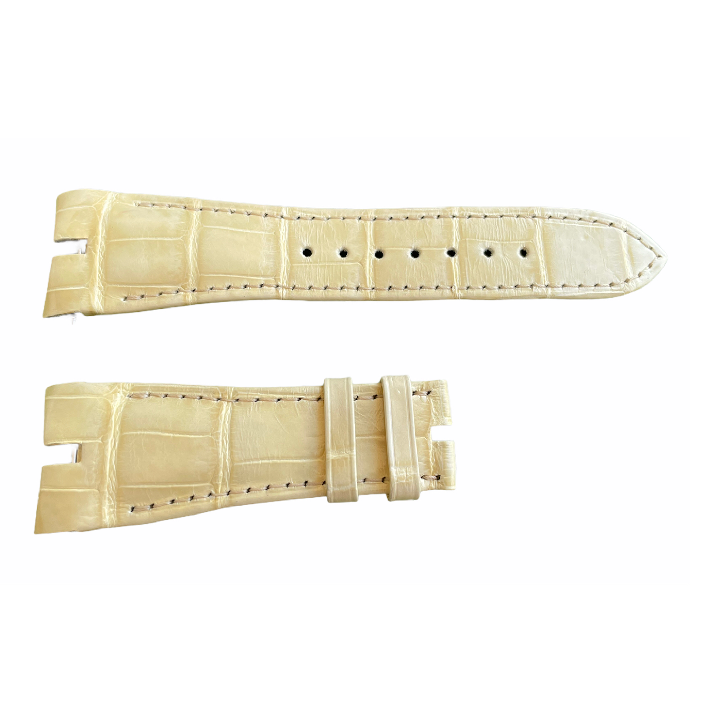 Roger Dubuis Leder Cremestrap 25x18 mm