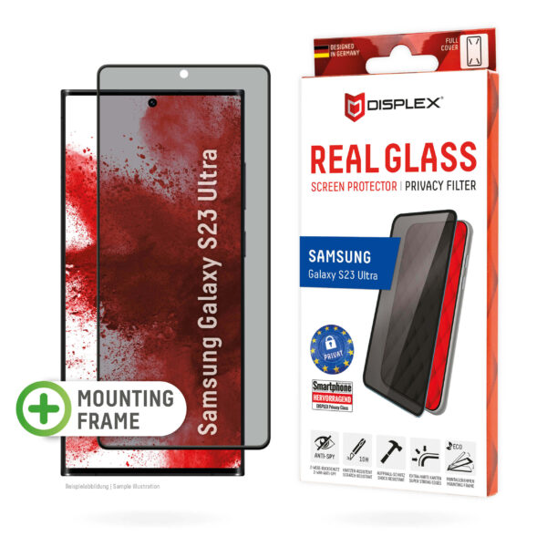 Samsung S23 Ultra Privacy Screen Protector 01777, Displex